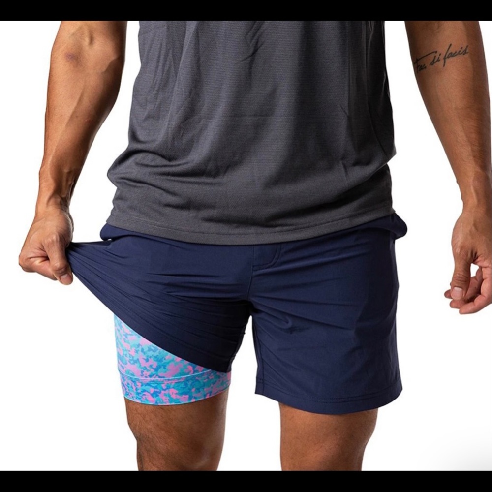 NEW UNOPENED CHUBBIES ATHL SHORTS W/ LINER XL 5.5”